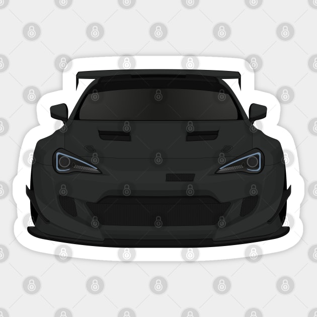 GT86 widebody Dark-grey Sticker by VENZ0LIC